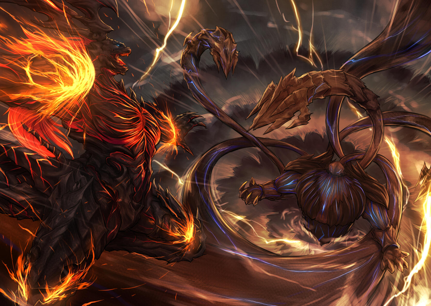 Ifrit vs Titan