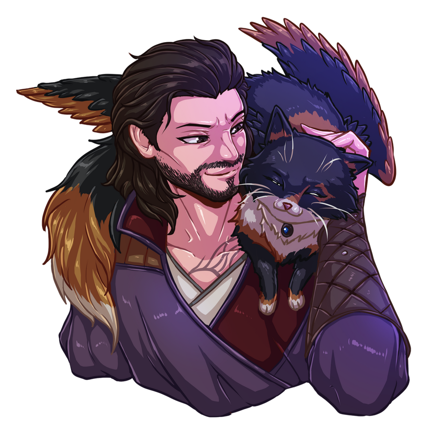 Gale and Tara (Baldur's Gate 3)