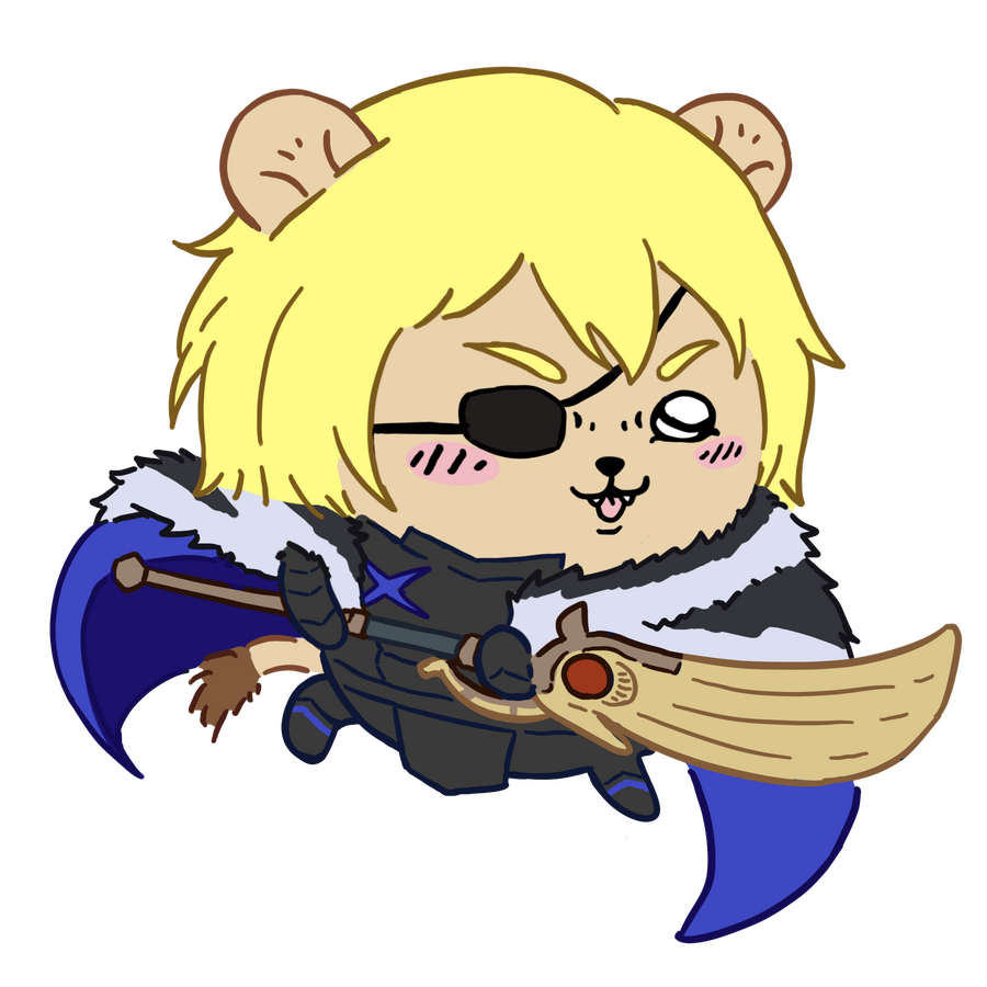 Dimitri (Three Houses x Chiikawa)