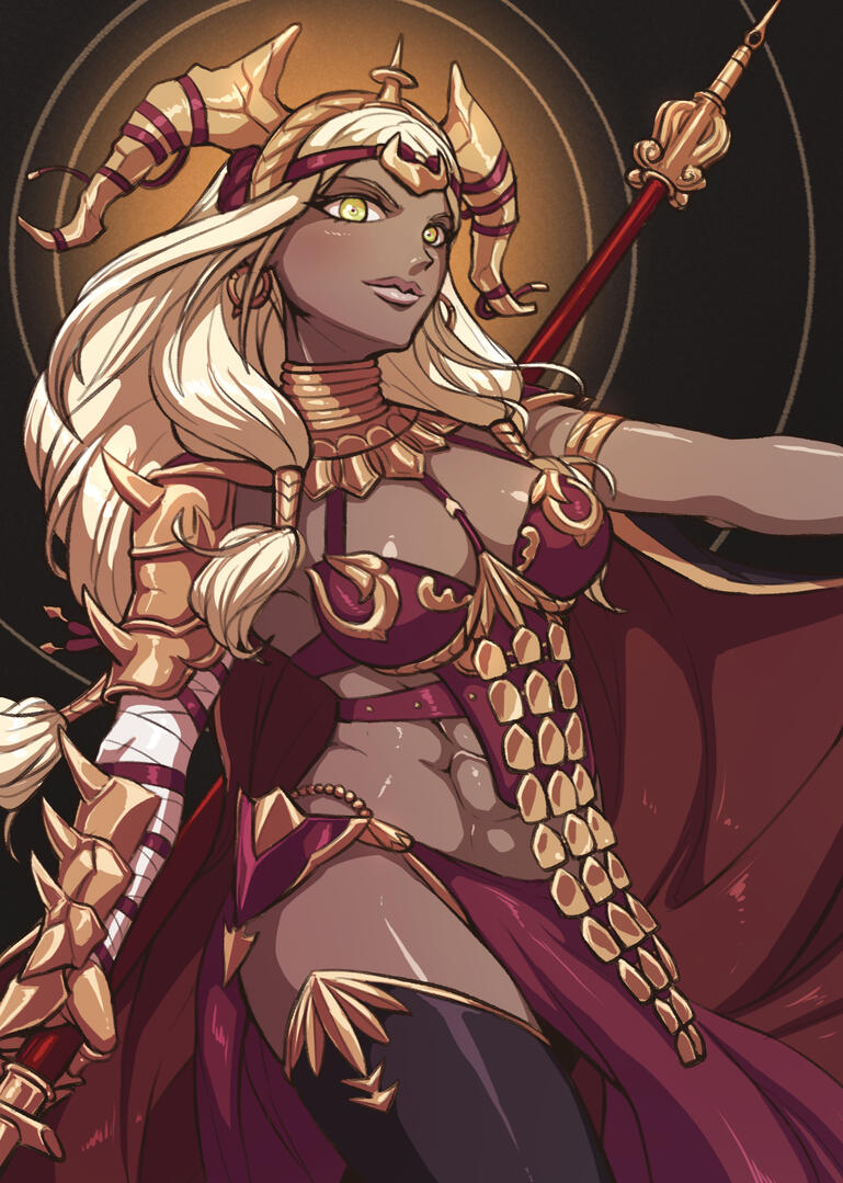 Queen of Saramis (Fire Emblem Fortune's Weave)
