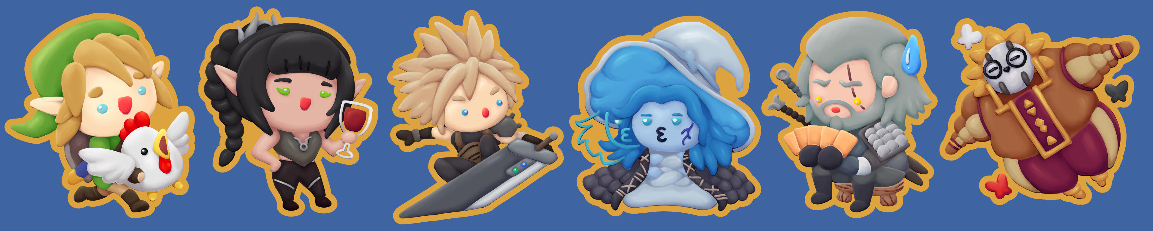RPG Cookie Charm Vol.1